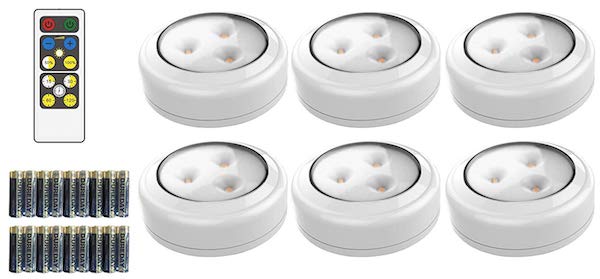 5. Đèn LED gắn không dây Brilliant Evolution không dây - Pin tốt nhất chạy dưới ánh sáng đèn LED